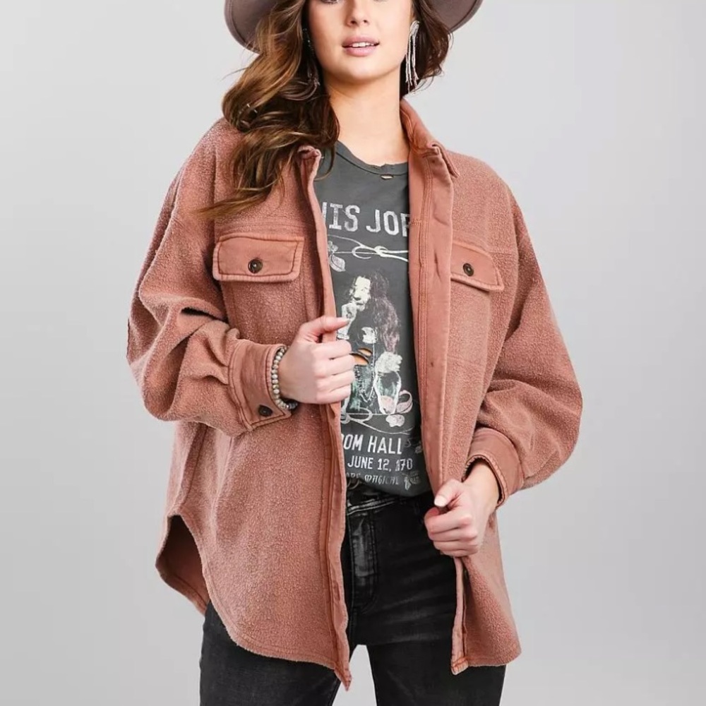 RESERVED** FREE PEOPLE Ruby Jacket in Cinnamon